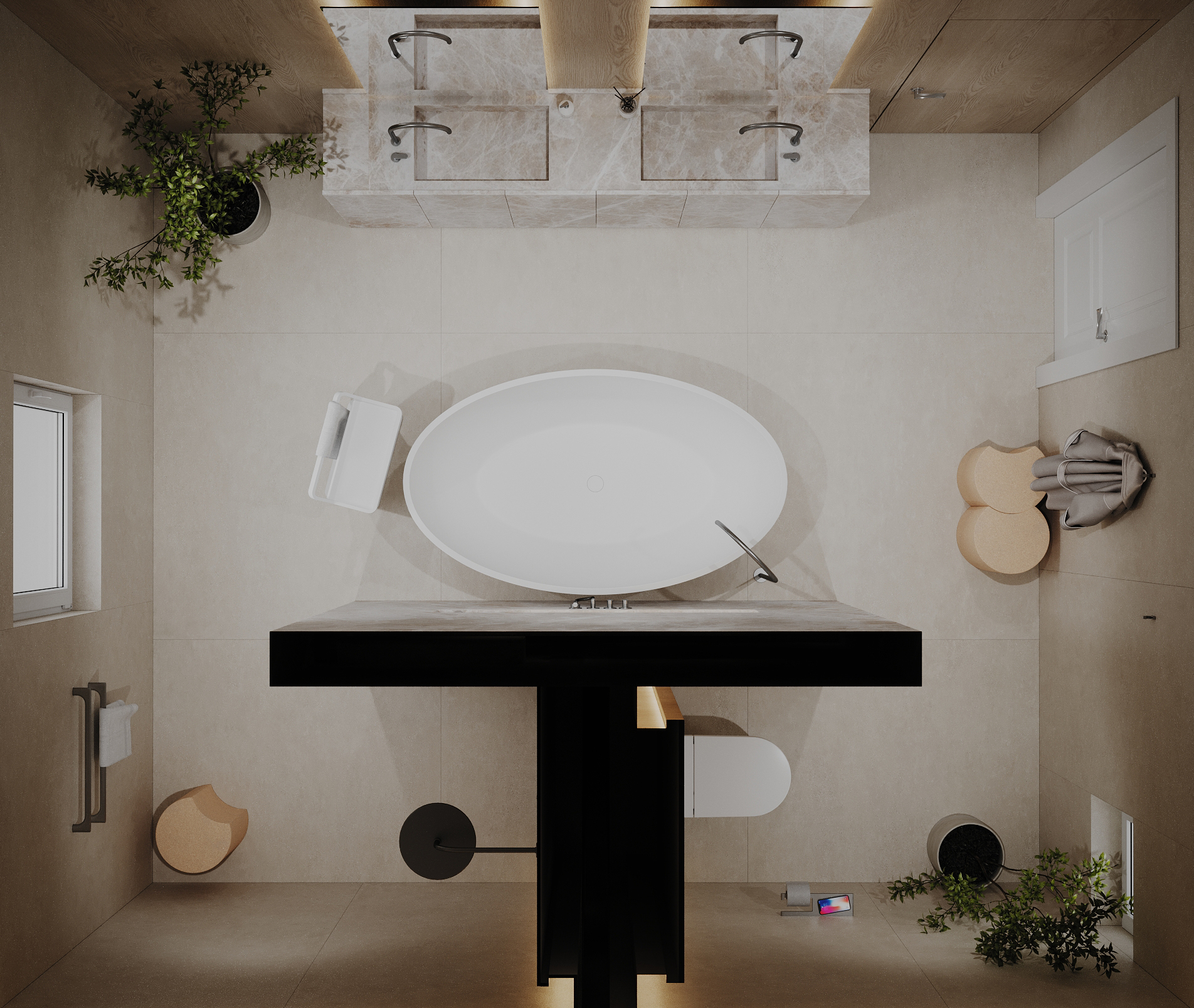 Interior study · 7